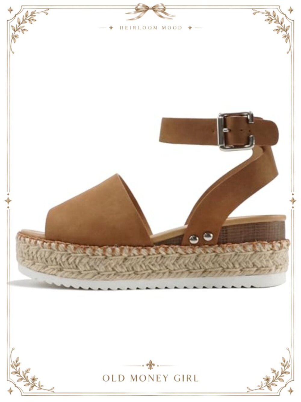 Womens Platform Wedge Sandals Ankle Strap Buckle Open Toe